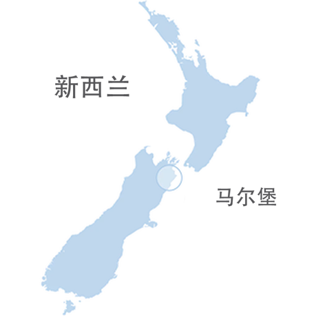 New zealand marlborough map overlay