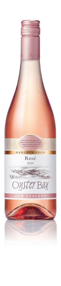 2020 oyster bay marlborough rose wine bottle image