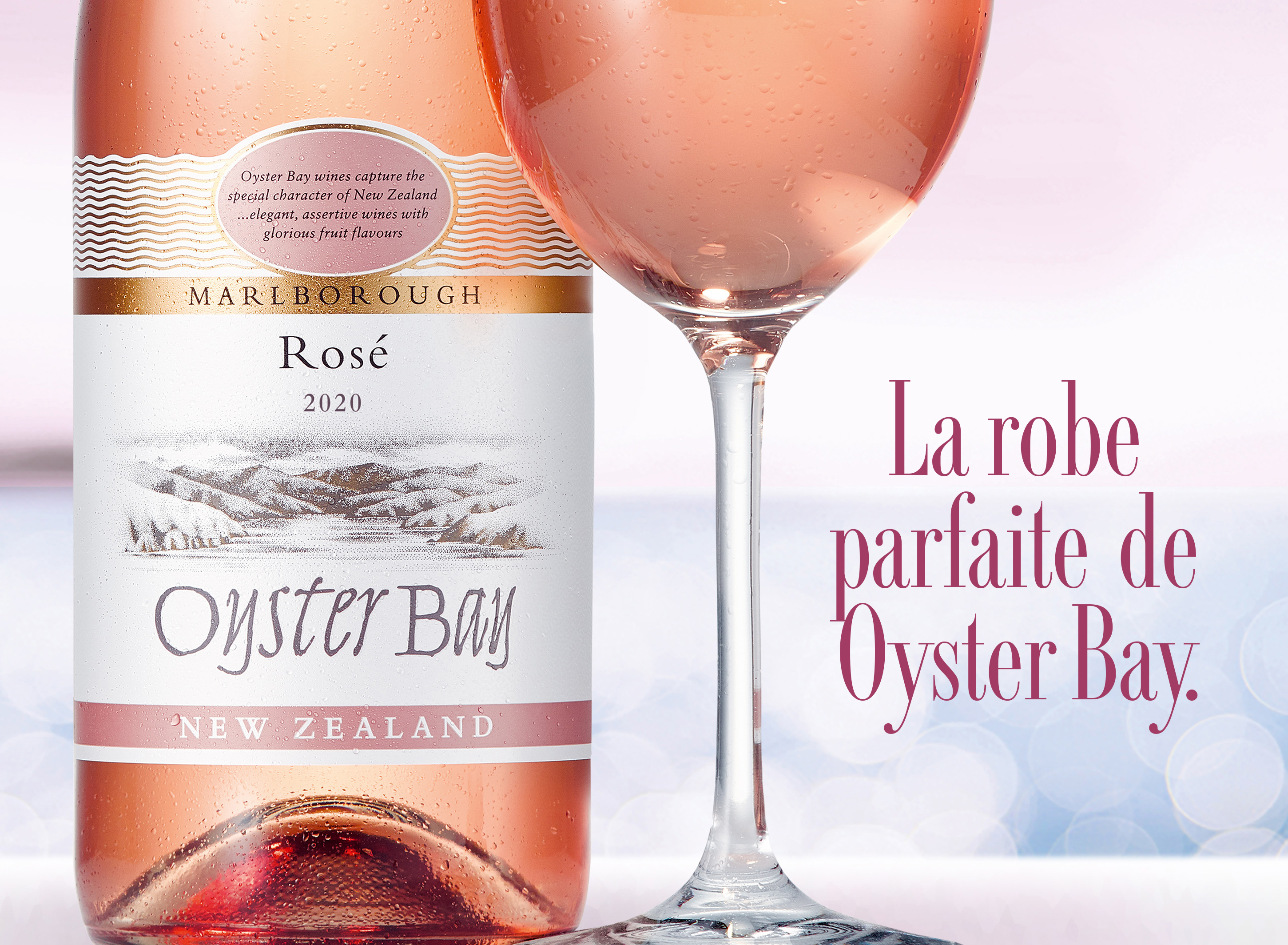 2020 oyster bay marlborough rose bottle glass tagline FR